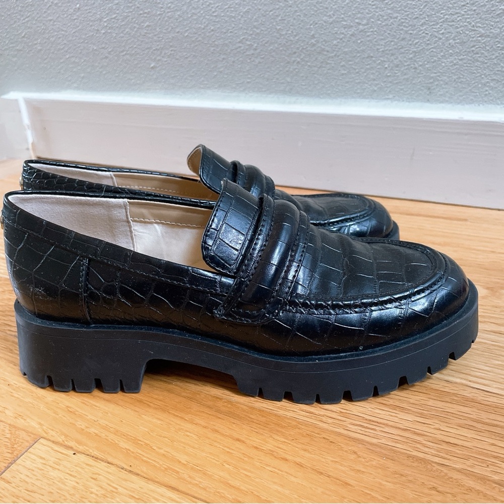 Franco Sarto lug loafers